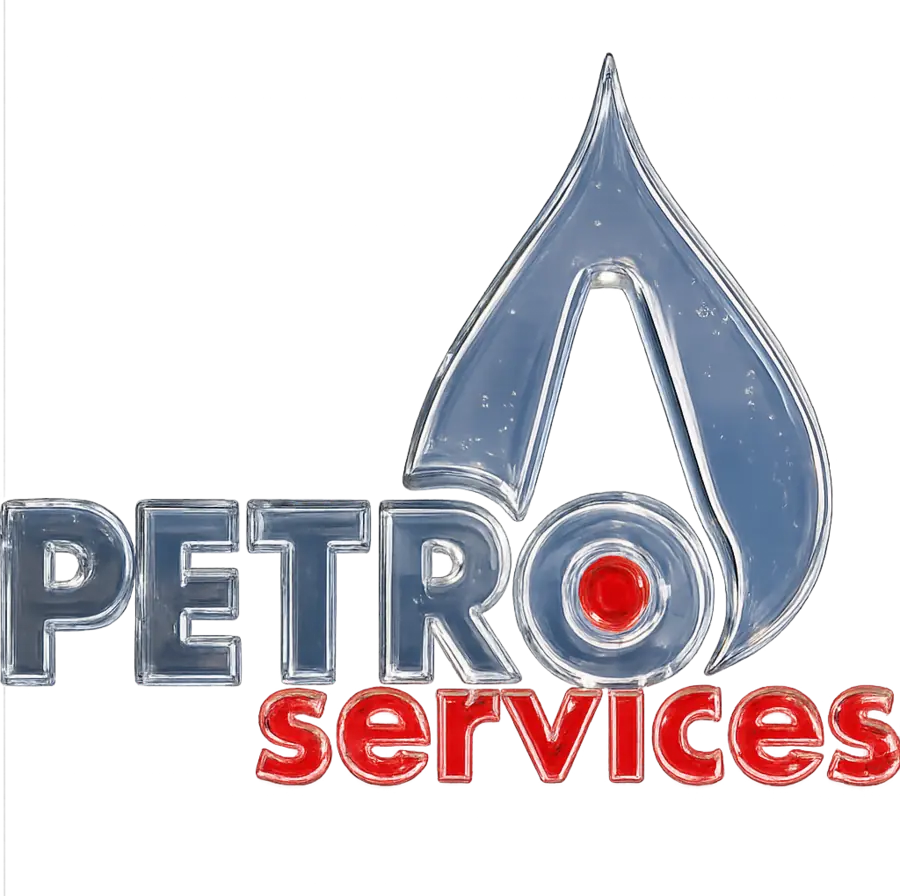 Petroservices glass logo